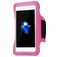 Mobigear Handyhalterung Joggen iPhone 6s Sporthülle Neopren Sportarmband - Pink