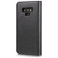 Mobigear Snap Button Samsung Galaxy Note 9 Hülle Abnehmbare 2in1 Klapphülle Geldbörse - Schwarz