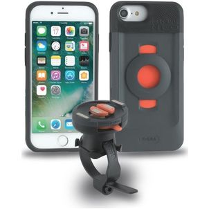 Tigra FitClic Neo Bike Kit Fahrradhalterung Lenkerhalterung Hülle iPhone SE (2020) - Schwarz
