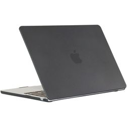 Mobigear Ultra Thin Dünne MacBook Air 15 Zoll (2023-2025) Hardcase Hülle MacBook Case - Schwarz - Model A2941 / A3114 / A3241