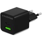 Mobilize Dual USB / USB-C Ladegerät Power Delivery 30W - Schwarz Mobilize Dual USB / USB-C Ladegerät Power Delivery 30W - Schwarz