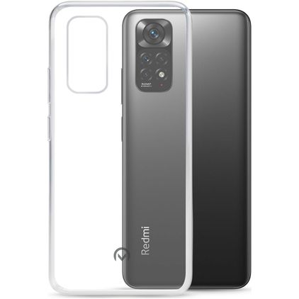 Mobilize Gelly Durchsichtig Xiaomi Redmi Note 10 4G Hülle Flexibles TPU Backcover - Transparent