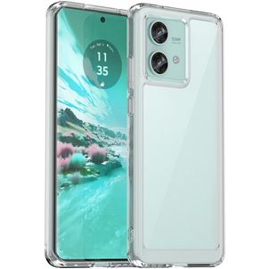 Mobigear Crystal Durchsichtig Motorola Edge 40 Neo Hülle Hardcase Backcover - Transparent