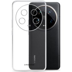 Mobilize Gelly Durchsichtig Xiaomi 14 Ultra Hülle Flexibles TPU Backcover - Transparent