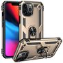 Mobigear Armor Ring iPhone 14 Pro Max Hülle Hardcase Backcover Stoßfest mit Ringhalter - Gold