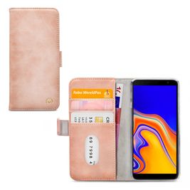 Mobilize Elite Gelly Samsung Galaxy J4 Plus Hülle Klapphülle - Soft Pink