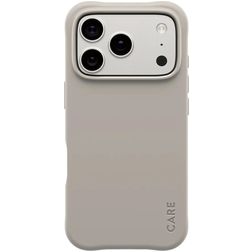 CARE by PanzerGlass Fashionable iPhone 17 Pro Silikon MagSafe Hülle Backcover - Vanilla
