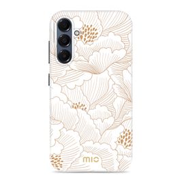 MIO Samsung Galaxy A16 MagSafe Hülle Hardcase Backcover - White Roses