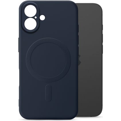 My Style Protective Flex iPhone 16 Plus MagSafe Hülle Flexibles TPU Backcover - Marineblau