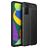 Mobigear Luxury Samsung Galaxy A03s Hülle Flexibles TPU Backcover - Schwarz