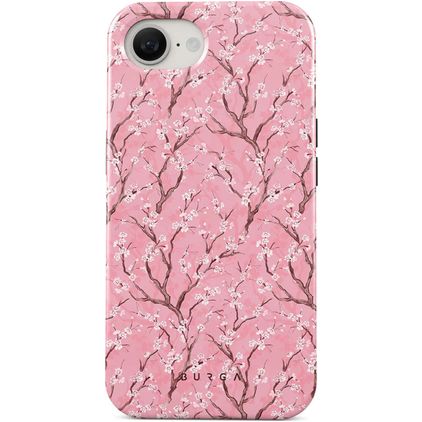 Burga MagSafe Tough iPhone 16e MagSafe Hülle Hardcase Backcover Stoßfest - Sakura
