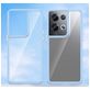 Mobigear Crystal OPPO Reno 8 Pro 5G Hülle Hardcase Backcover - Transparent / Blau