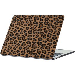 Mobigear Hardshell MacBook Pro 13 Zoll (2016-2023) Hardcase Hülle MacBook Case - Braun - Model A1706 / A1708 / A1989 / A2159 / A2289 / A2251 / A2338