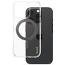 CARE by PanzerGlass Feature Case iPhone 16 Pro MagSafe Hülle Hardcase Backcover - Transparent / Schwarz