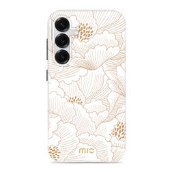 MIO Samsung Galaxy S25 MagSafe Hülle Hardcase Backcover - White Roses