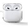 Mobigear Apple AirPods 3 Hülle Silikon (flexibel) - Transparent