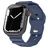 Mobigear Sport Armor Silikon Apple Watch Armband Drückerschließe - 42/41/40/38 mm - Blau