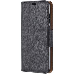 Mobigear Excellent Huawei P40 Hülle Klapphülle Geldbörse - Schwarz