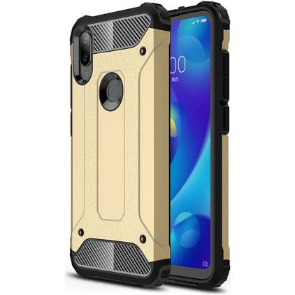 Mobigear Outdoor Xiaomi Mi Play Hülle Hardcase Backcover Stoßfest - Gold