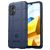 Mobigear Rugged Shield POCO M5 Hülle Flexibles TPU Backcover Stoßfest - Blau