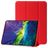 Mobigear Tri-Fold Gel iPad 11 (2025) Hülle TPU,Kunstleder Klapphülle - Rot