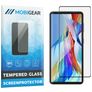 Mobigear Curved LG Wing Panzerglas Gehärtetes Glas Displayschutz - Hüllenfreundlich - Schwarz