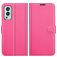 Mobigear Classic OnePlus Nord 2 Hülle Klapphülle Geldbörse - Pink
