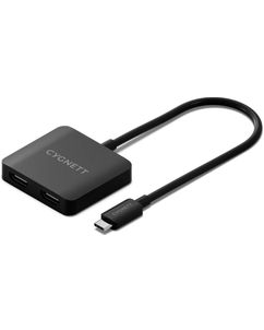 Cygnett Unite 2-in-1 USB-C auf HDMI Hub - Schwarz
