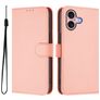 Mobigear Urban Wallet iPhone 16 Hülle Klapphülle Geldbörse - Pink