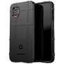 Mobigear Rugged Shield Samsung Galaxy Xcover 7 Pro Hülle Flexibles TPU Backcover Stoßfest - Schwarz