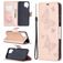 Mobigear Butterfly Bookcase Case Rose Gold Samsung Galaxy A12