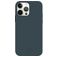 Valenta Snap Luxe iPhone 13 Pro Max Hülle Echtes Leder Backcover - Blau