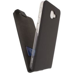 Mobilize Classic Gelly Samsung Galaxy J7 Max Hülle Flipcase - Schwarz