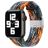 Mobigear Braided Nylon Apple Watch Armband Klappschließe - 49/46/45/44 mm - Digital Camouflage