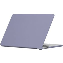 Mobigear Cream Matte MacBook Air 13 Zoll (2022-2026) Hardcase Hülle MacBook Case - Grau - Model A2681 / A3113 / A3240 / A3449