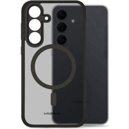 Mobilize Hybrid Hardcase MagSafe Hülle Backcover Stoßfest - Schwarz