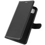 Mobigear Classic Xiaomi Redmi 9C Hülle Klapphülle Geldbörse - Schwarz