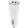 Mobiparts Dual USB Auto Ladegerät 12W 2.4A - Weiß