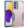 Mobigear Non-slip Armor Samsung Galaxy A73 Hülle Hardcase Backcover Stoßfest - Roségold