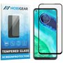 Mobigear Premium Motorola Moto G8 Panzerglas Gehärtetes Glas Displayschutz - Hüllenfreundlich - Schwarz