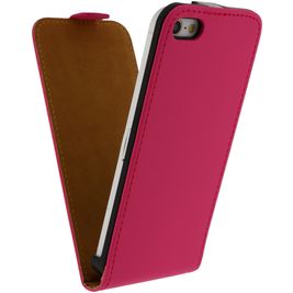 Mobilize Ultra Slim Flip iPhone 5 Hülle Flipcase - Fuchsia