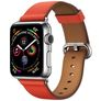 Mobigear Roma Leder Apple Watch Armband Dornschließe - 42/41/40/38 mm - Orange