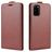 Mobigear Samsung Galaxy S20 FE Hülle Flipcase - Braun