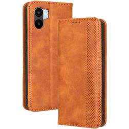 Mobigear Sensation Xiaomi Redmi A1 4G Klapphülle Portemonnaie - Braun