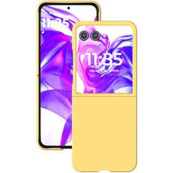Mobigear Colors Motorola Razr 50 Ultra Hülle Hardcase Backcover - Gelb