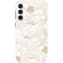 MIO Samsung Galaxy S23 FE MagSafe Hülle Hardcase Backcover - White Roses