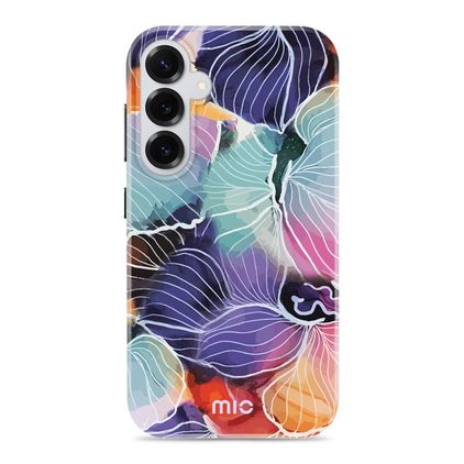 MIO Samsung Galaxy S25 Plus MagSafe Hülle Hardcase Backcover - Flowers