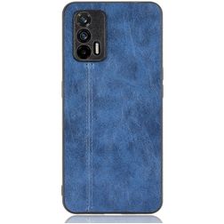 Mobigear Stitch Realme GT Backcover - Blau