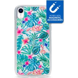 My Style Magneta iPhone XR Hülle Flexibles TPU Backcover - Jungle