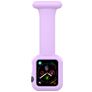 Mobigear Clip Case Krankenschwester Apple Watch Armband Pin-Verschluss - 46/45/44 mm - Lila